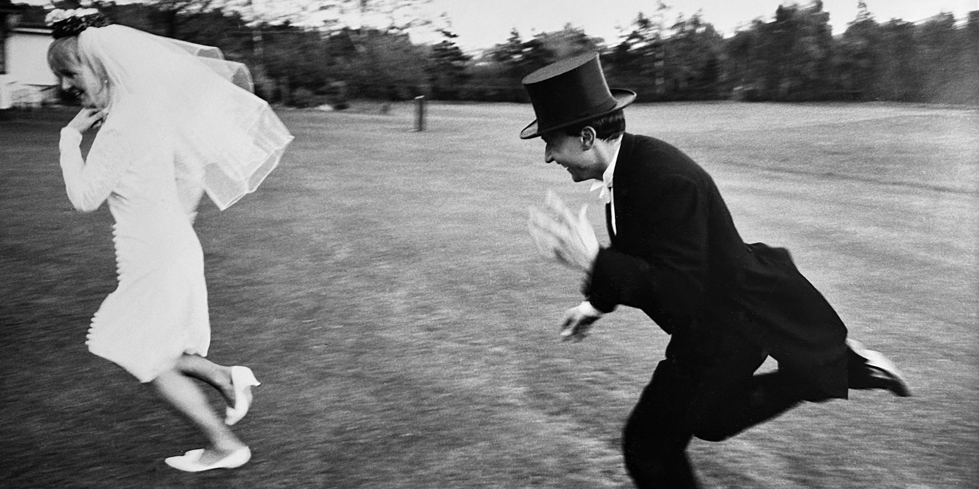  Foto: Robert Lebeck, Hochzeit im Golfclub Falkenstein, Hamburg 1964, © Archiv Robert Lebeck