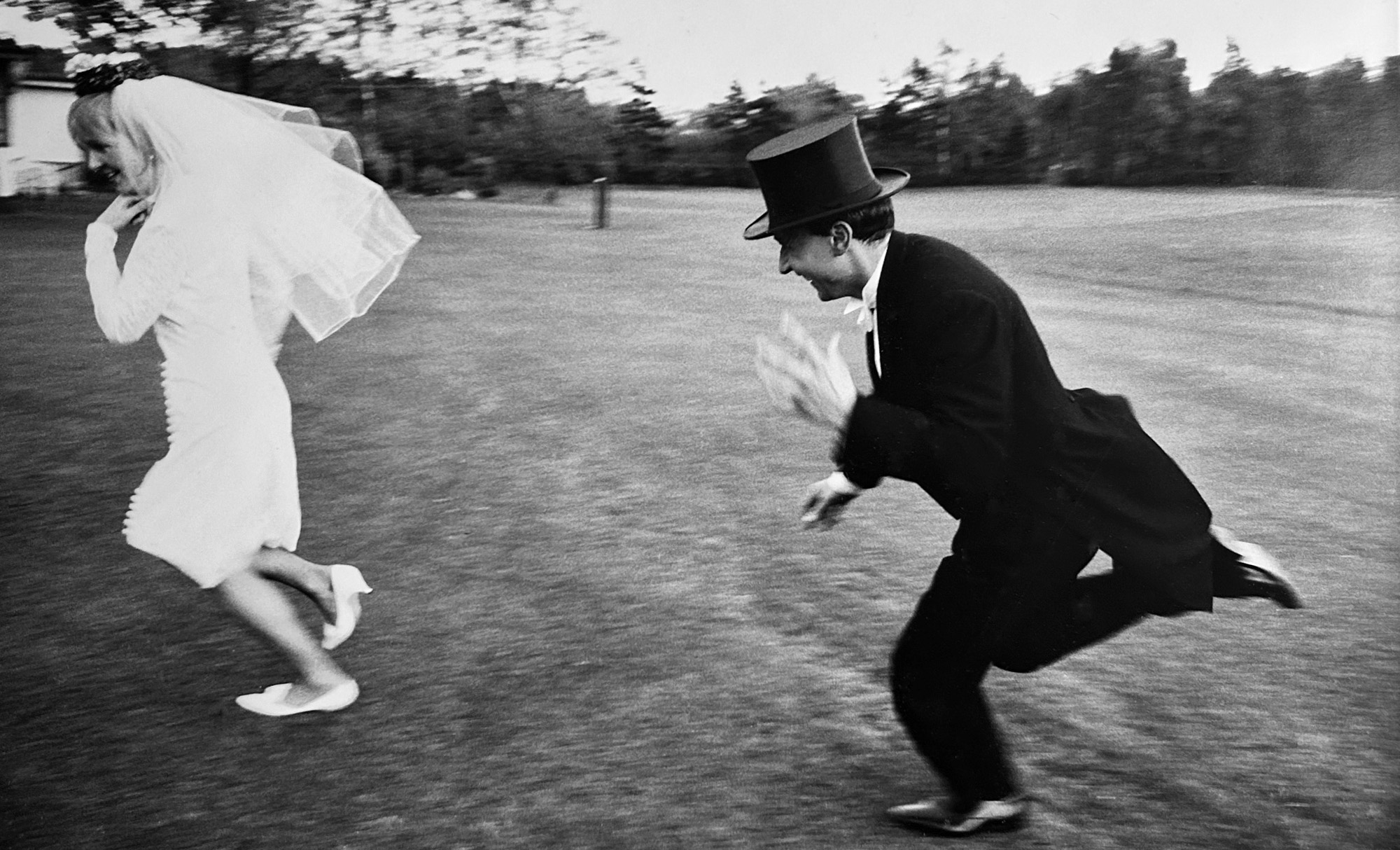  Foto: Robert Lebeck, Hochzeit im Golfclub Falkenstein, Hamburg 1964, © Archiv Robert Lebeck