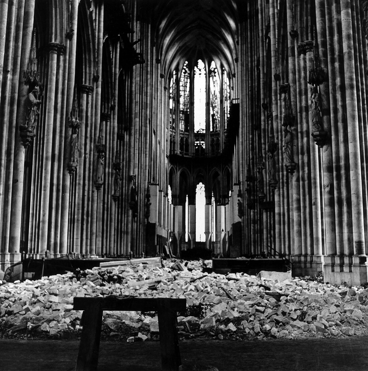 LeeMillerArchives Cologne Cathedral Cologne Germany 1945